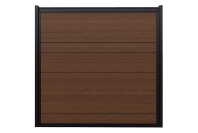 Horizontal Composite Fence Example